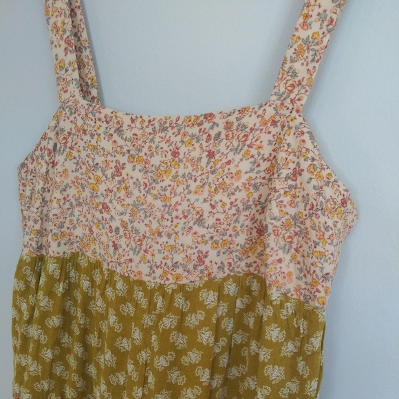 Madewell Print-Mix Midi Tiered Dress Jaipur Floral - Picture 6 of 11